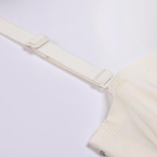 都市丽人少女优选成长三阶内衣女泳布文胸无尺码三角杯薄款无钢圈三排扣BB42E7 商品图4