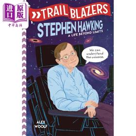 【中商原版】开拓者 斯蒂芬 霍金 Trailblazers Stephen Hawking A Life Beyond Limits 科学家传记章节书 英文原版进口图书