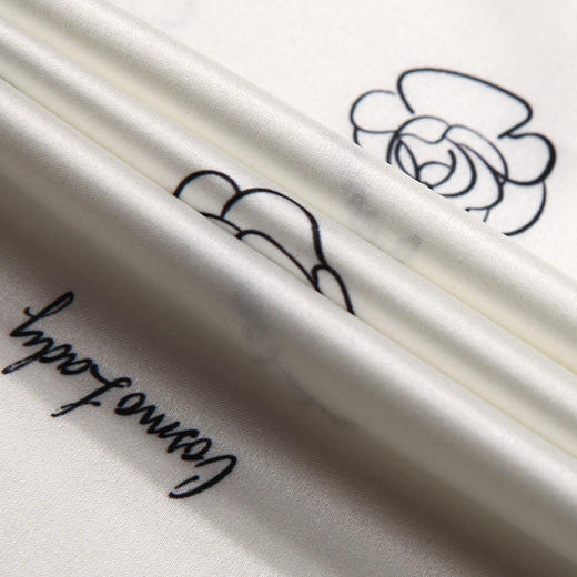 都市丽人好睡好眠春夏睡衣女冰雪丝印花家居服薄款短袖长裤女士丝质套装LH41A6 商品图4