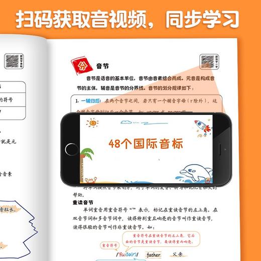 【斗半匠】小学生音标记单词漫画思维导图 商品图3