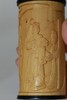 仕女图°黄杨木雕茶叶罐 商品缩略图5
