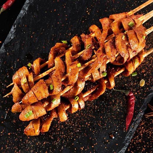 【Q弹劲道好吃！网红烤面筋】盒装辣条麻辣孜然香辣爆辣味素食辣条零食休闲食品面筋串零食街头风味小吃 商品图4