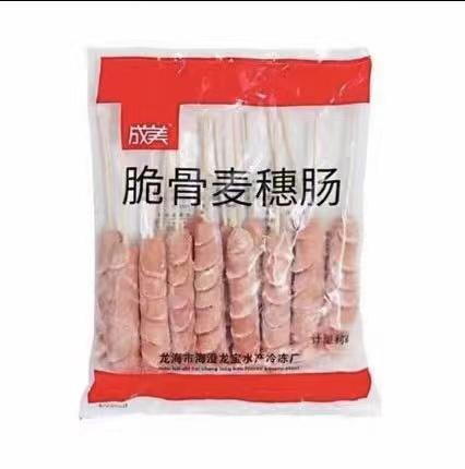 成美 脆骨麦穗肠（开花香肠） 70g*15串/包 商品图1