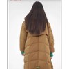 南二楼渔牌2023年冬季带帽绣花加厚长羽绒外套FGHD5025精品女装 商品缩略图2