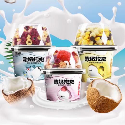 120g尼诺公园酸奶抱抱-草莓混合谷物脆 低温酸奶 满满椰香 商品图0