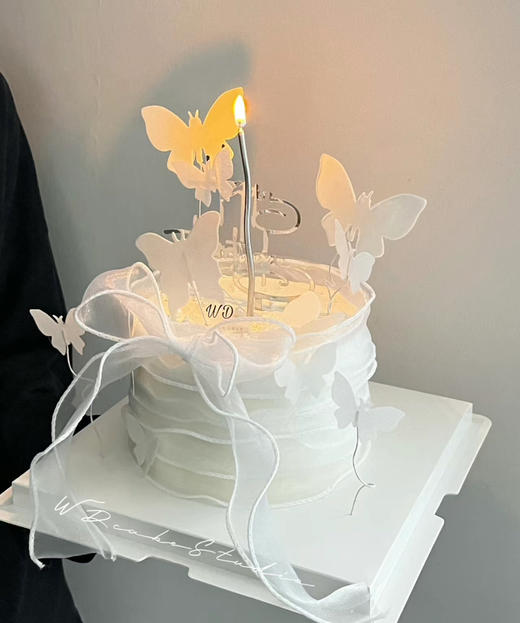 女生仙女蝴蝶丝带蛋糕 商品图1