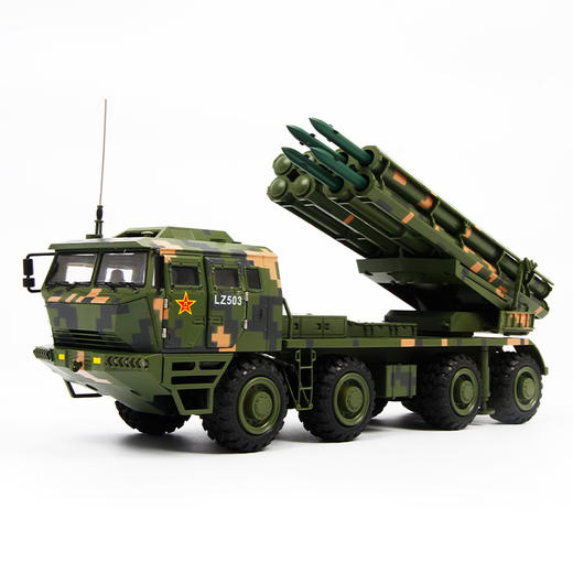 特尔博1:32静态PHL-191火箭炮模型装甲车模型非遥控合金模型成品 商品图3