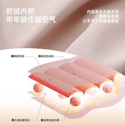 fx-【加厚羽绒 实力御寒】百搭徽标长款羽绒服PDWT2315 商品图4