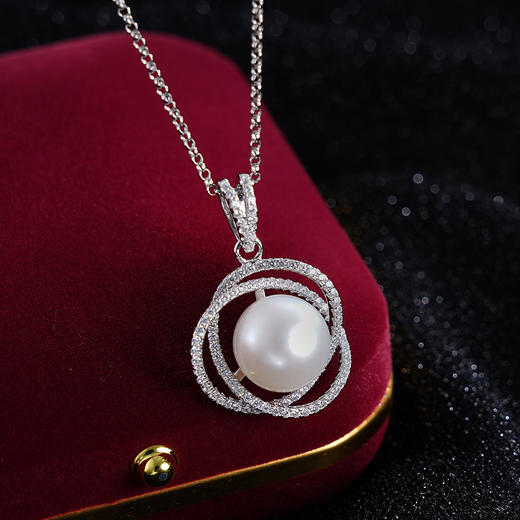 子佩集S925银珍珠吊坠【PM1113-XF】（不含链）2312 商品图0