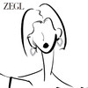 ZEGL法式几何耳圈女2023新款爆款小众金属耳环气质秋冬银针耳饰品 商品缩略图1