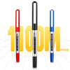 得力（deli）直液笔 0.5mm子弹头中性笔签字笔 走珠笔水笔 办公文具 9黑2红1蓝 33566 商品缩略图2