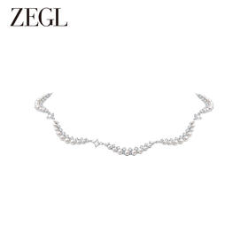 ZEGL设计师法式人造珍珠项链女秋冬2023新款爆款轻奢高级感锁骨链