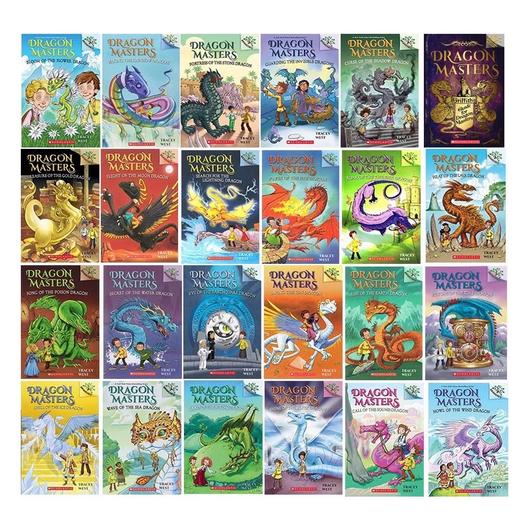 AR 3.1- 3.6 Dragon masters collection 驯龙大师礼盒装全27册 作者签名版 赠海报+23张神龙卡 商品图2