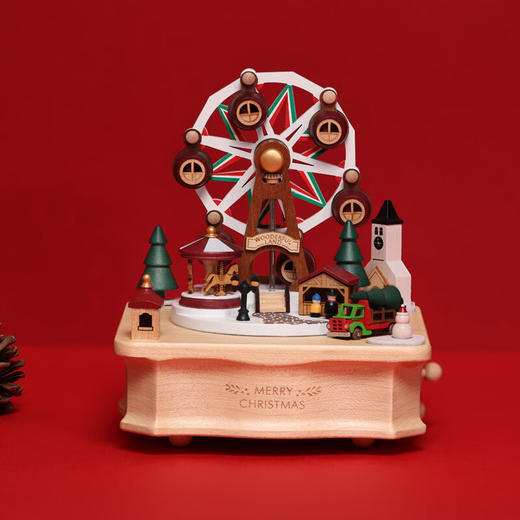 wooderfullife  音乐盒 圣诞市集 商品图1