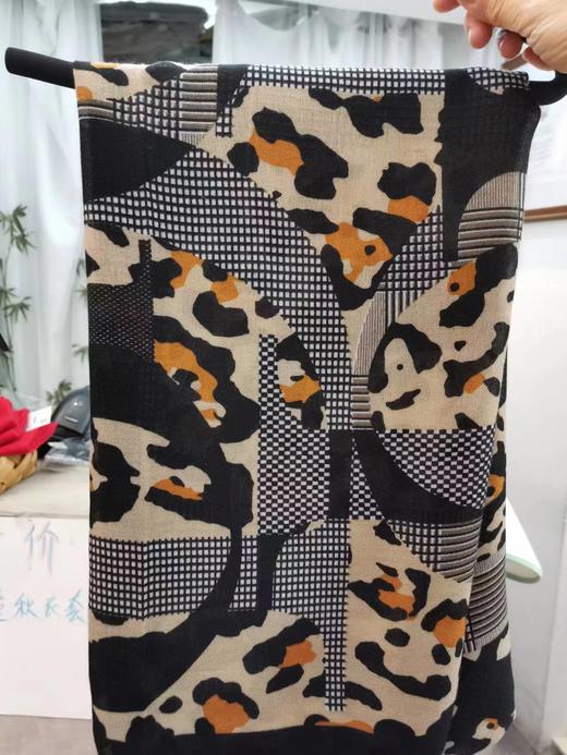 FS23款竹纤维竹棉印花围巾1809 商品图8
