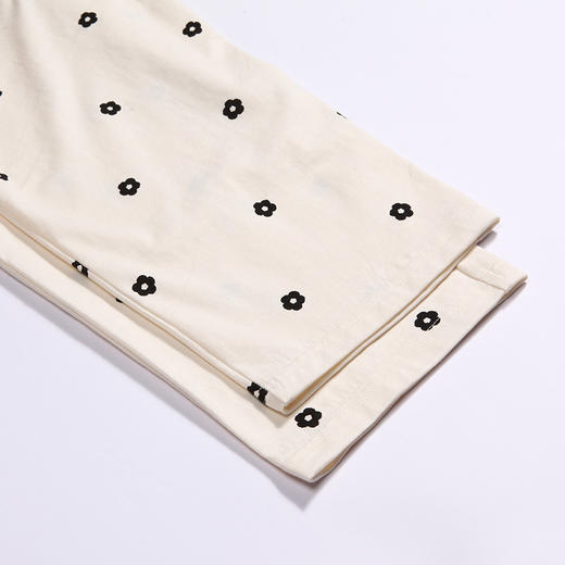 都市丽人好睡好眠春夏睡衣女32支纯棉单面家居服薄款长袖长裤女士纯棉套装LH42A5 商品图8