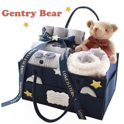 【新生儿礼盒套装】棉初生婴儿礼盒春夏衣服满月用品男女宝见面大礼包 商品图3