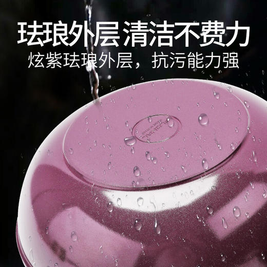 FLONAL珐琅钻石32cm炒锅套装(含硅胶铲） 商品图4