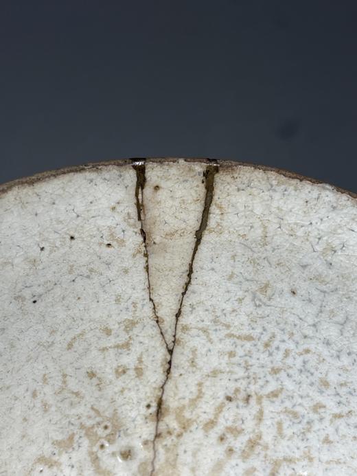 朝鲜粉引釉斗笠形茶碗，顺丰包邮 商品图3