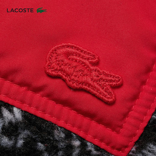 Lacoste法国鳄鱼龙年新春系列女装宽松休闲毛绒短外套BF3901-98 商品图3