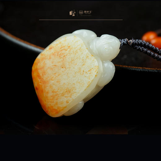 新疆国玉盟世玉和田玉白玉挂件（长寿龟）【带证书·顺丰物流】 商品图1