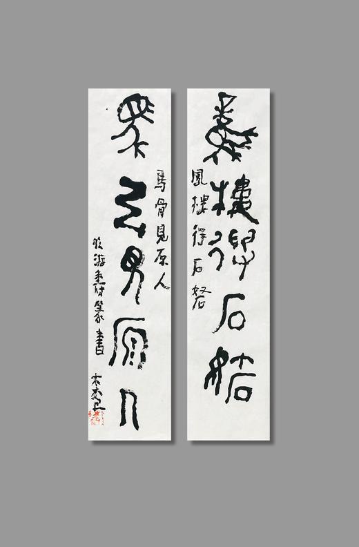 曾翔书法 · 临游寿《鳳樓得石砮，馬骨見原人》 商品图6