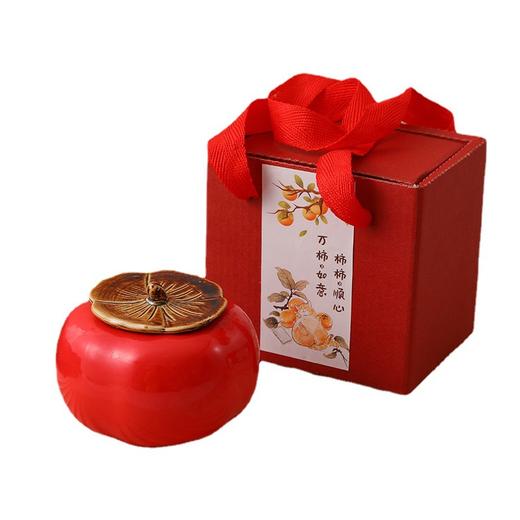 【柿柿如意，好柿成双！】甜蜜糖果香，香氛绽放，幸福如意，点燃好柿成双蜡烛。新婚、生日、节日必备礼物，营造温馨氛围！ 商品图4