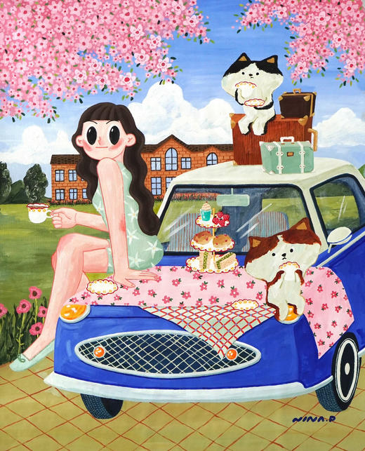 Nina Park《Full of Blossom》原作 商品图0
