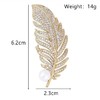 Colorvane 【天使之羽】 秋冬必备精致大气树叶胸针（可当吊坠）【配备证书】 商品缩略图1