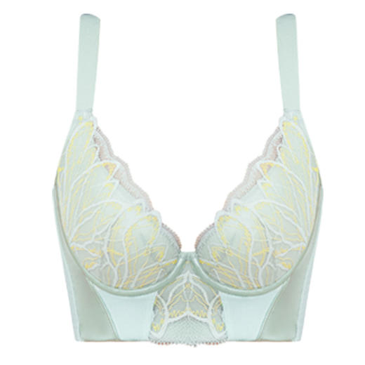 茜茜公主透气上托聚拢文胸侧收副乳防下垂蕾丝胸罩软 精油杯 无圈内衣 芙蓉千金精油杯调整型文胸 商品图5