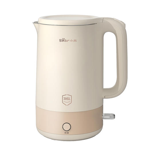 【小程序】小熊(Bear)电水壶 电热水壶 家用大容量热水壶烧水壶 恒温水壶一体保温壶 一键保温316不锈钢双层防烫开水壶 ZDH-P17H6 商品图5