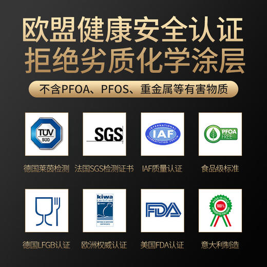 FLONAL珐琅钻石32cm炒锅套装(含硅胶铲） 商品图10