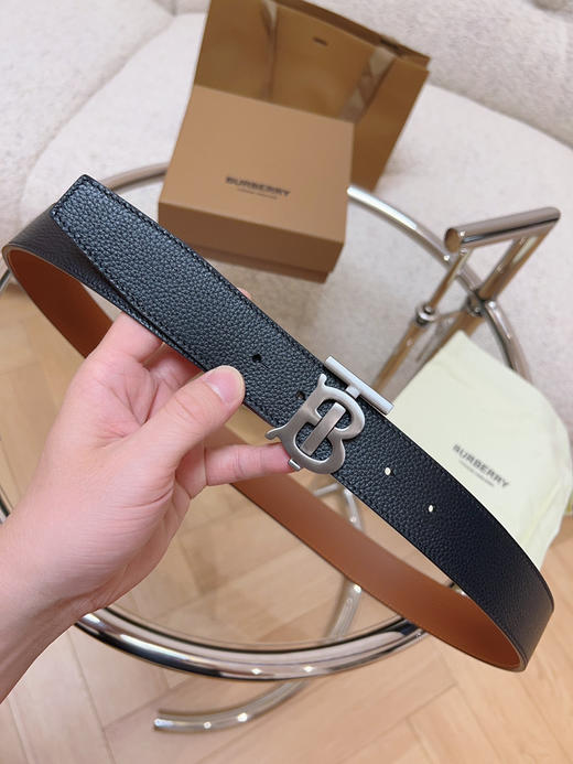 Burberry 男士腰带 双面用 商品图0