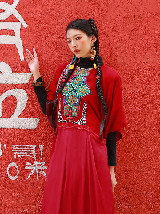 尘世浮华刺绣连衣裙 | 特色袍子款 民族风 |现货加急发 商品图2