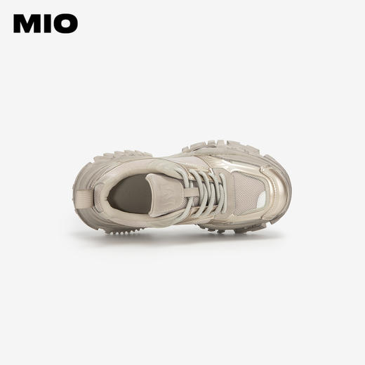 MIO米奥春季高跟厚底老爹鞋舒适时髦通勤运动休闲鞋女鞋M241586166 商品图2
