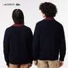 【海南专供价】Lacoste法国鳄鱼男女同款新款拼色潮流开衫针织衫AH0811-10 商品缩略图2