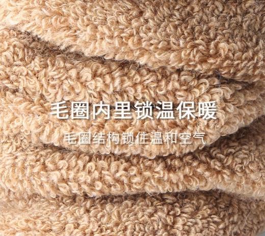 【不畏严寒 特厚羊毛袜！】BAIDAMA 美利奴羊毛袜 蓄热保暖羊毛袜不扎肉不臭脚 34%含毛量 加绒超厚抗寒秋冬棉袜保暖冬天男女款厚袜子 商品图4
