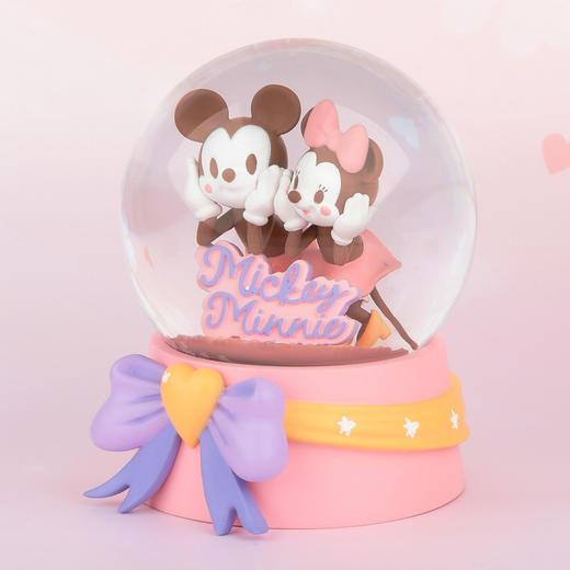 Soap Studio 樱花系列米奇米妮水晶球 商品图4