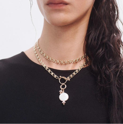 Chabaux pearl glow珍珠闪耀长项链 商品图1