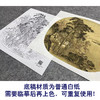 【大彩图】刘松年工笔画白描底稿宋画小品《秋窗读书图》临摹勾线人物山水线稿GS05 商品缩略图3