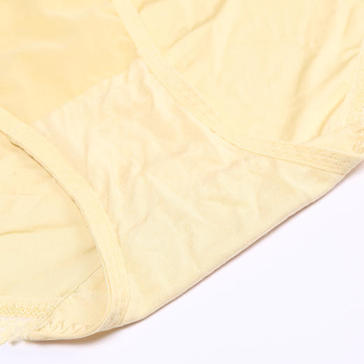 都市丽人舒软挺塑轻塑女蕾丝+双拉塑身女士内裤平角内裤LP49A2 商品图10