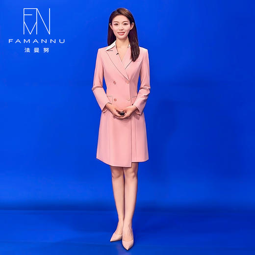 IWY/粉色西装裙Q13103 商品图2