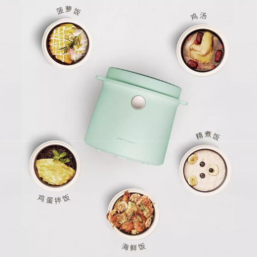 Velosan迷你电饭煲家用2L（绿） 商品图3