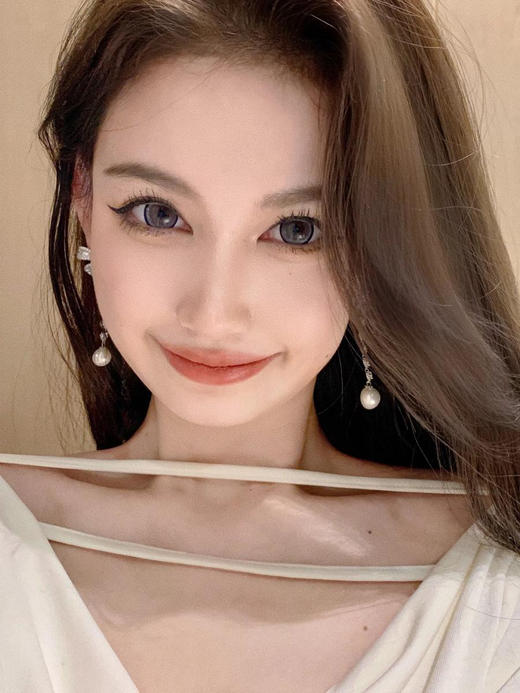 【本店实拍】神秘海域蓝色偏大着色系列-6款-14.5mm-着色14.4mm 【年抛 度数0-1000度 无525/575 】 商品图6