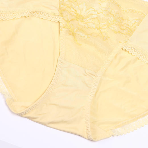 都市丽人舒软挺塑轻塑女蕾丝+双拉塑身女士内裤平角内裤LP49A2 商品图7
