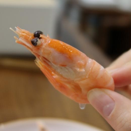 【熟冻北极甜虾（头籽）】味道鲜美 商品图1