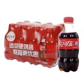 可口可乐碳酸饮料300ml*12瓶