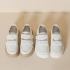 【女鞋专场】内增高厚底小白鞋女2023新款韩版魔术贴时尚休闲鞋真皮圆头女单鞋 商品缩略图3