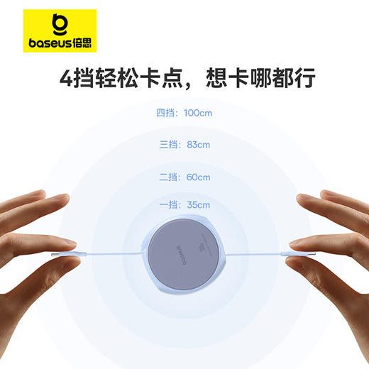 明途系列 随意拉伸快充数据线 Type-C to Type-C 100W 商品图2