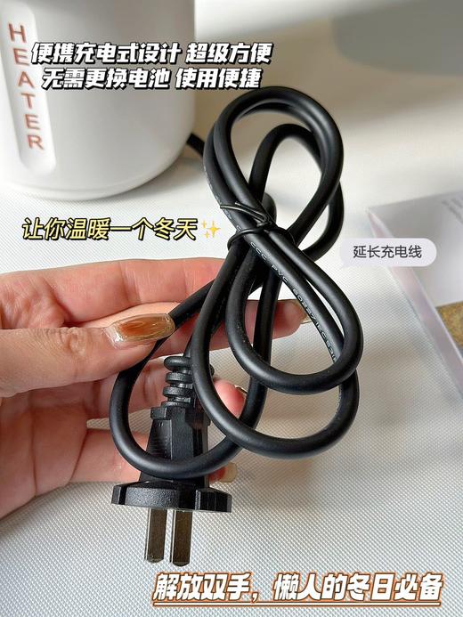 【应季好物】PTC桌面暖风机（白色） 商品图5